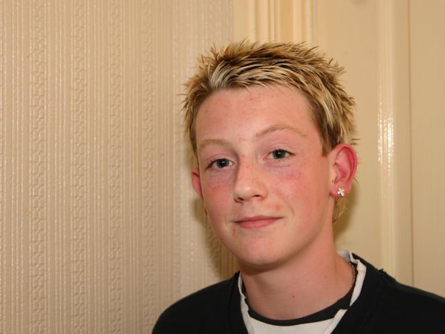 Karl OHagan Birthday Boy enjoying his 15th 8046dd : Derry Parties & Celebrations August 2005: O'Hagan.