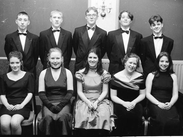 The Clondermot High School formal in February 1994