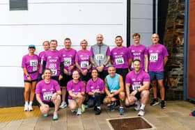 . All smiles at the Colm Quigley Jog in the Bog. Photo: Michelle Campbell