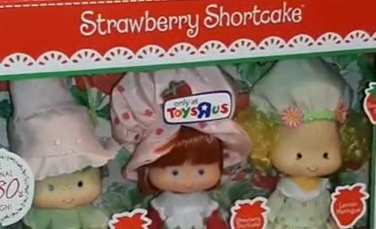 Little Strawberry Shortcake and her scented pals with their little pets were a firm favourite and are still popular today.