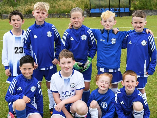 The Quigley's Point Swifts under-9's team which took part in the O'Neills Foyle Cup.