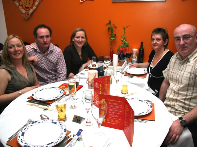 Anna Maeve Harkin, Paul Campbell, Eileen Harkin, Noreen Miller, Norman Miller 0022JML