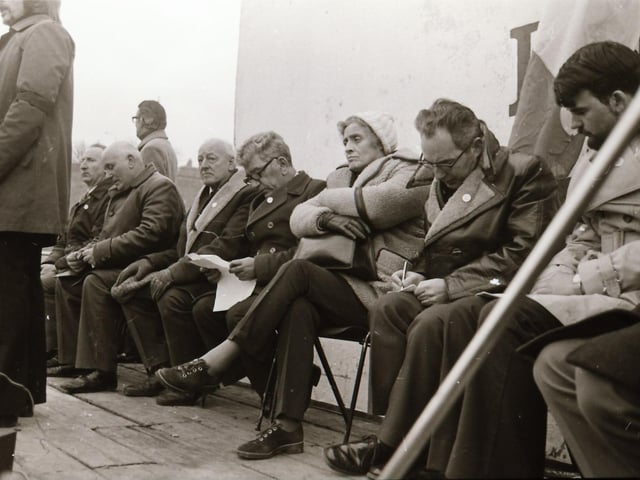Bloody Sunday commemorative ceremonies and march back in January 1976.