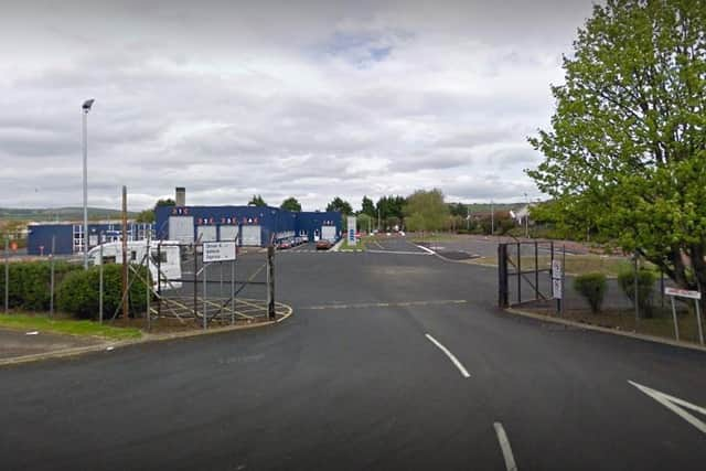 The MOT test centre at Newbuildings. (File picture: Google Earth)