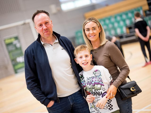 Apex employees and their families came together in Foyle Arena in Derry to mark 60 years of the local housing association.