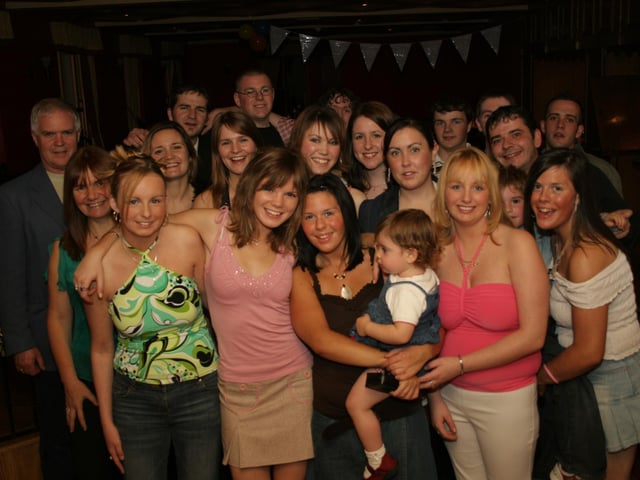 Lisa Orr's 18th birthday party.