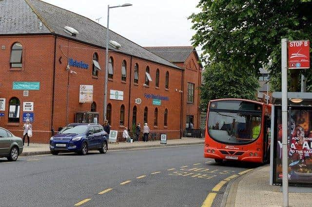 Bus stops for Foyle Metro will move during the works programme.