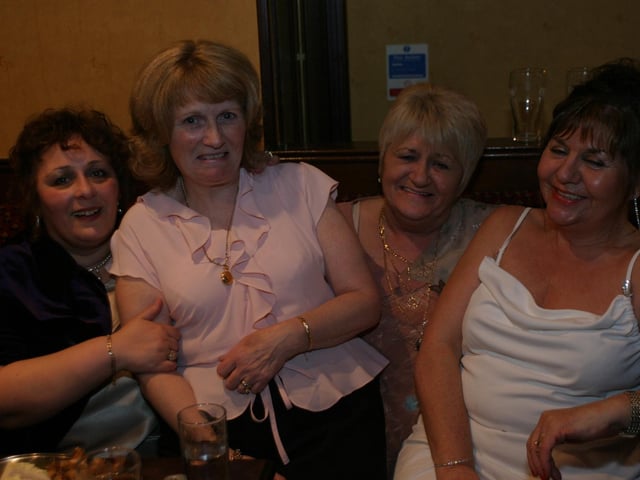 Party celebrations back in April 2004.