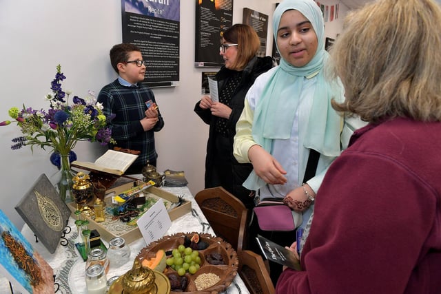 The North West Islamic Association’s centre in Pennyburn was open for a Tea and Tour on Sunday afternoon last. Photo: George Sweeney. DER2311GS – 01