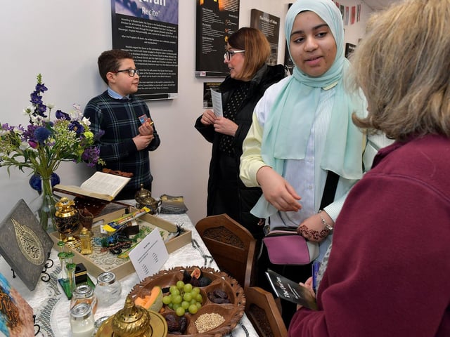 The North West Islamic Association’s centre in Pennyburn was open for a Tea and Tour on Sunday afternoon last. Photo: George Sweeney. DER2311GS – 01