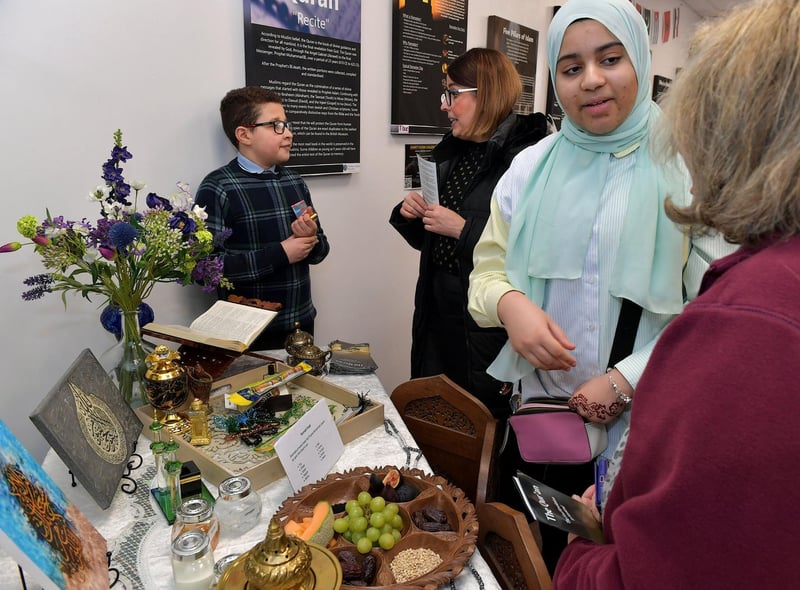 The North West Islamic Association’s centre in Pennyburn was open for a Tea and Tour on Sunday afternoon last. Photo: George Sweeney. DER2311GS – 01