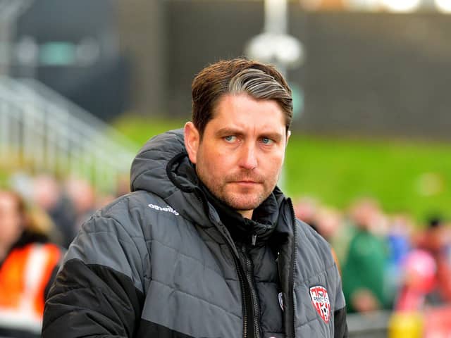 Derry City manager Ruaidhrí Higgins is focusing on his side getting a positive result at Shamrock Rovers, on Sunday.