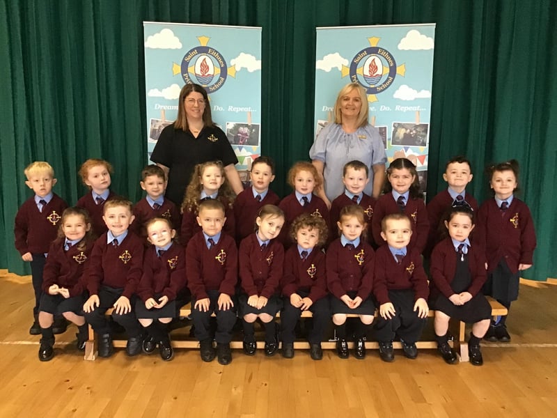 Mrs Flanagan's P1 class, Saint Eithne's PS.