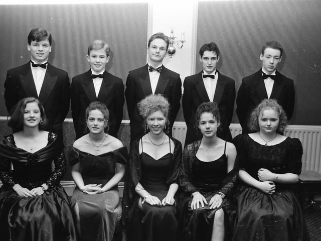 The Clondermot High School formal in February 1994