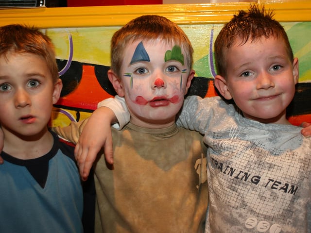 Parties and celebrations April 2005: Caolan Browne.