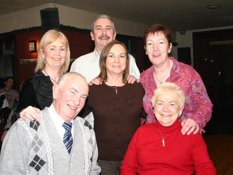 Eddie and Shelia O Donnell pictured with their daughters Veronica, Paula, Debbie and son Leo enjoying the celebrations. 1972/dd : .