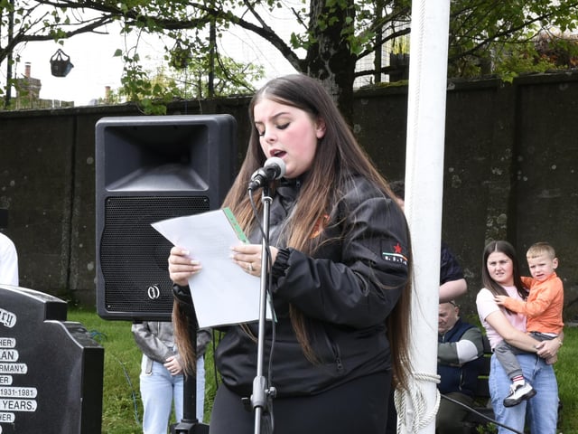 The Patsy O'Hara Commemoration in the City Cemetery on Saturday Afternoon : Patsy O'Hara Commemoration.