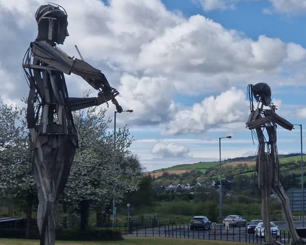 Let The Dance Begin - The 'Tinnies' in Strabane by Maurice Harron.