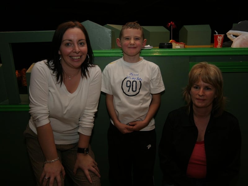 Jason Wylie celebrating his birthday with friends and family.