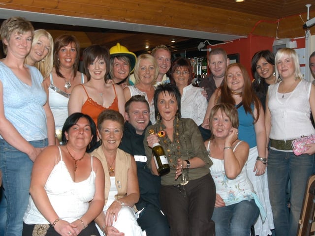 Toni celebrating her 30th birthday party.