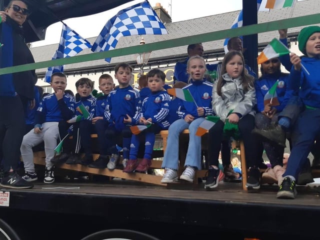 Buncrana St Patrick's Day parade 2023.