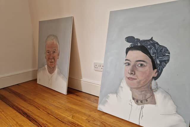 Some of James Cunningham's portraits