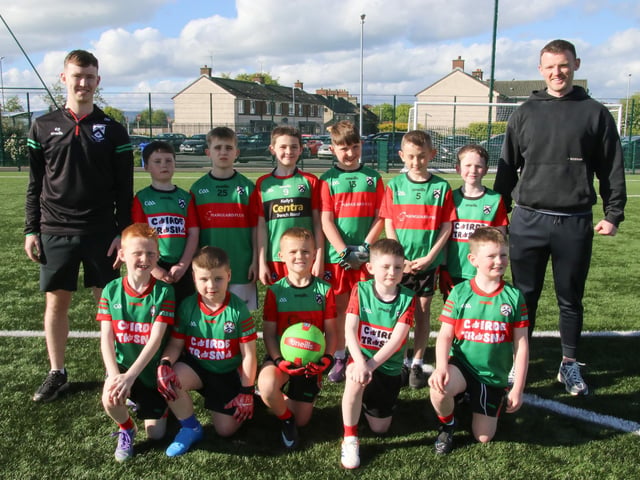 Doire Trasna Boys’ U9 team (Photo - Tom Heaney, nwpresspics)