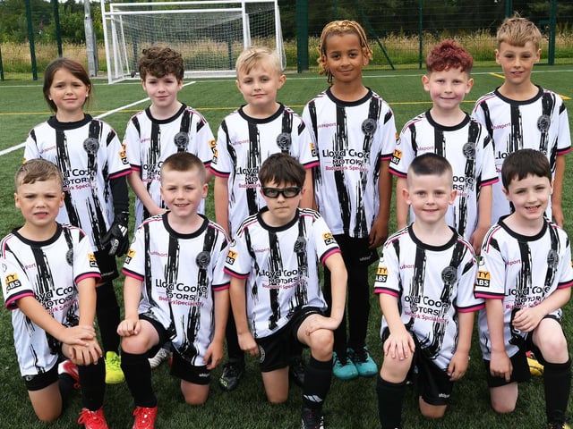 The Clooney Colts under-8s team which took part in the O'Neills Foyle Cup.