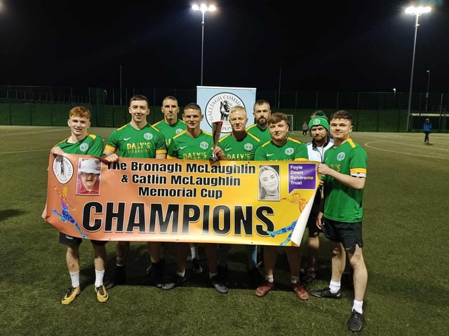 GCR Memorial Cup champions The Unstoppables.