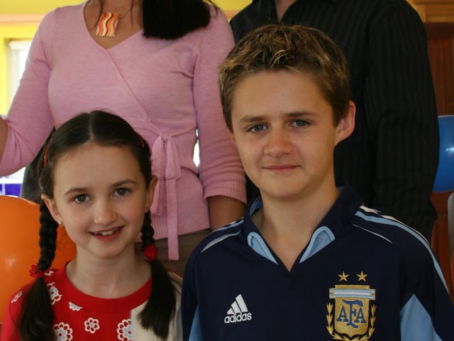 Parties and celebrations in April 2005: Shannon O'Neill.