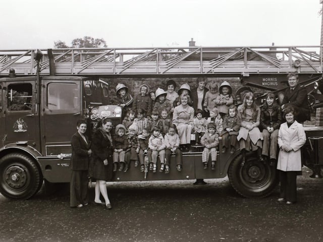 Creggan playgroup at the Fire Station.