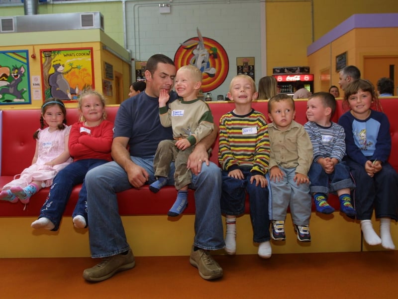 Pictures of Derry people partying in June and July 2003