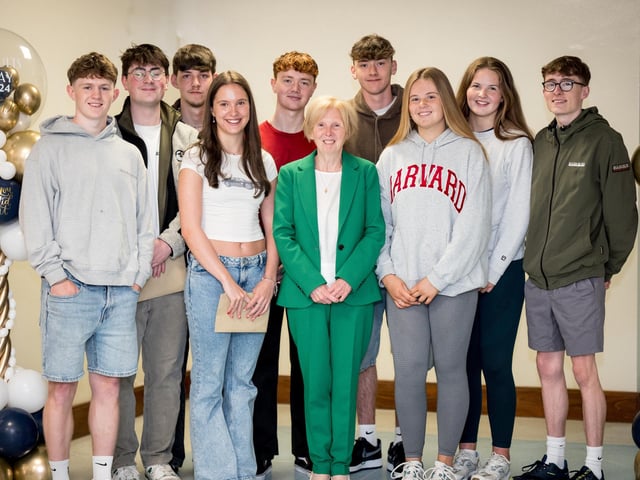 Dr Marie Ferris (Principal), Cillian Doherty, Joshua Doherty, Connor Gormley , Niamh Payne, Charlie McCloskey, Euan Bonner, Eva McKinney, Emer McGonigle, Daniel McLaughlin.