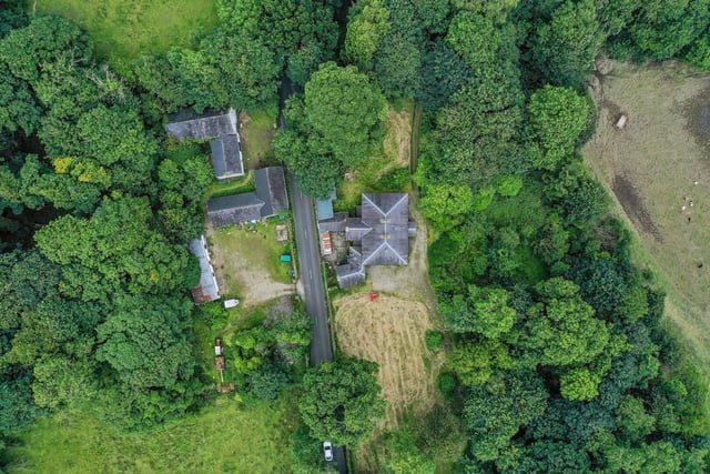 Brookhill House, 33 Ardlough Road is for sale at £650,000. The detached country residence was built around 1795 and comes with 35 acres of land. The house boasts seven bathrooms, three reception rooms and three bathrooms.:Brookhill House on the Ardlough Road.