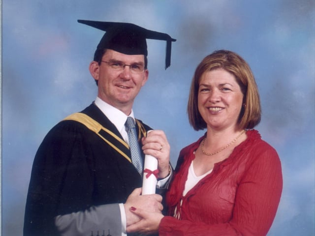 Derry graduation pictures from 20 years ago in September 2003