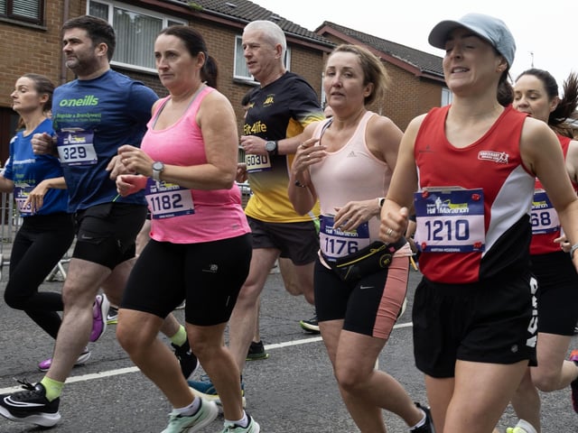 Eunan Lynch, Lisa McDaid, Lousie McColgan and Martina McKenna. (Photo: North West Newspix)