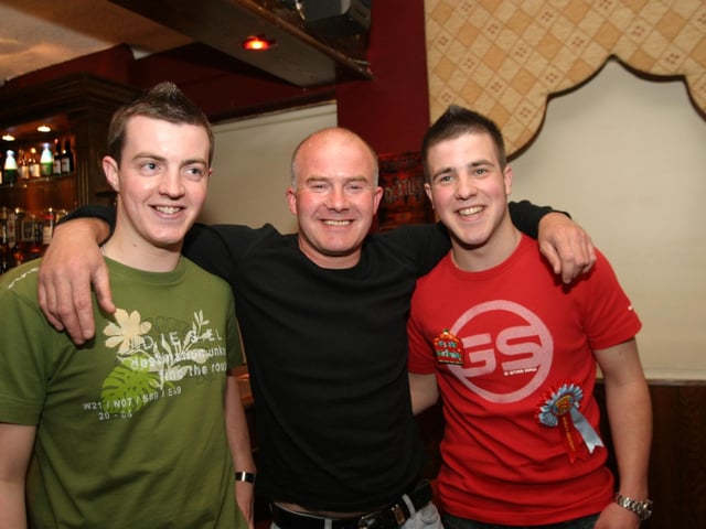 Parties and celebrations back in 2004: Gary McCamphill.