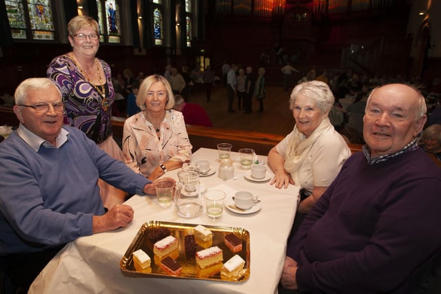 Deputy Mayor, Angela Dobbins pictured at Wednesday’s Tea Dance with Brian and Maura Shannon and Harry and Margaret McGoldrick.