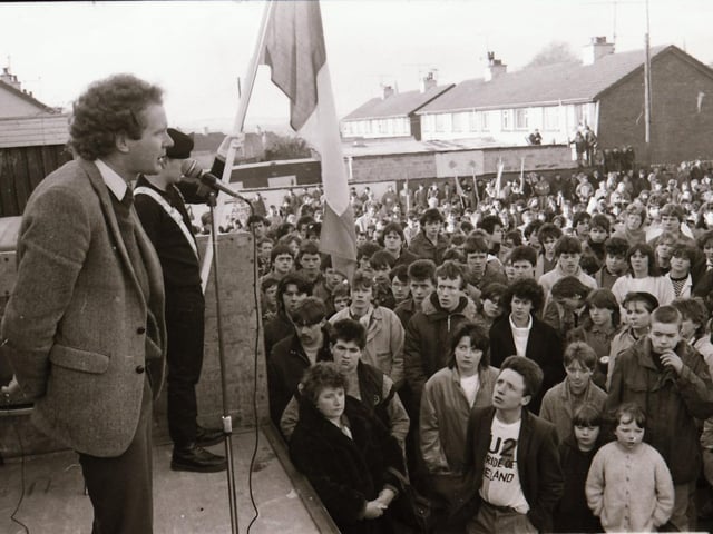Devine Breslin Memorial March in Strabane.