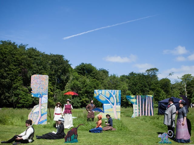 Painting in the Park with The Exchange Inishowen and Artlink, Fort Dunree.