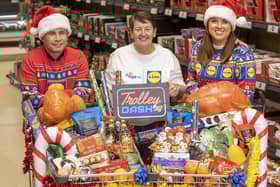 Carl Frampton; Age NI Chief Executive, Linda Robinson BEM; Lidl NI Sales Operation Director, Sarah McKenna.