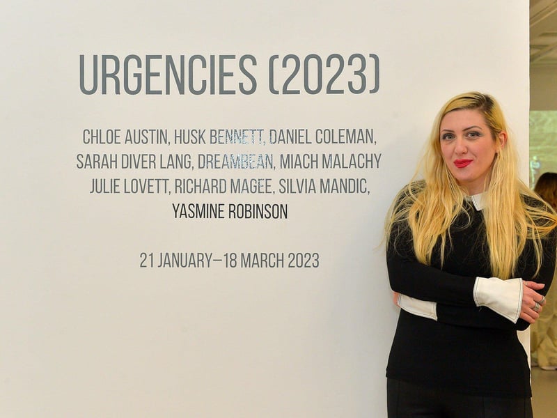 Silvia Mandic’s video/moving exhibit Making a Way (Old Movie House) can be seen at the Centre for Contemporary Art’s ‘Urgencies’ Exhibition which runs until 18th March next. Photo: George Sweeney. DER2304GS – 30