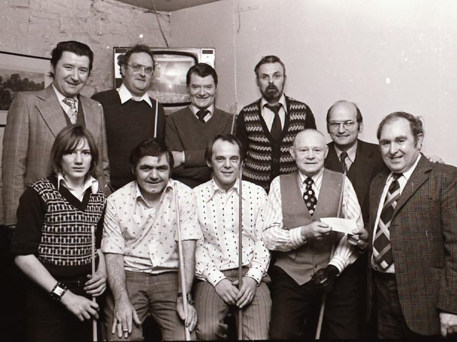 Sean Graham sponsored £250 Snooker Final.