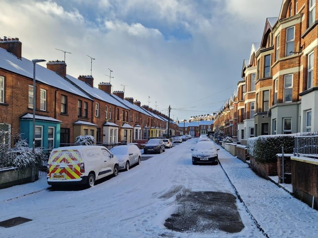 Snow on Westland