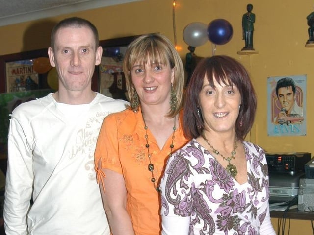 Paula celebrating her 40th birthday.