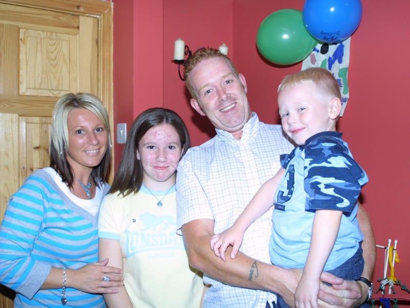 Derry people partying in September 2003