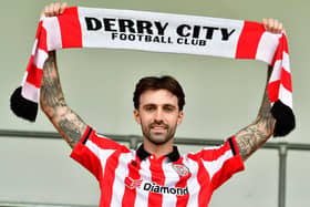 Ellis Chapman is hoping his move to Derry City can resurrect his career.