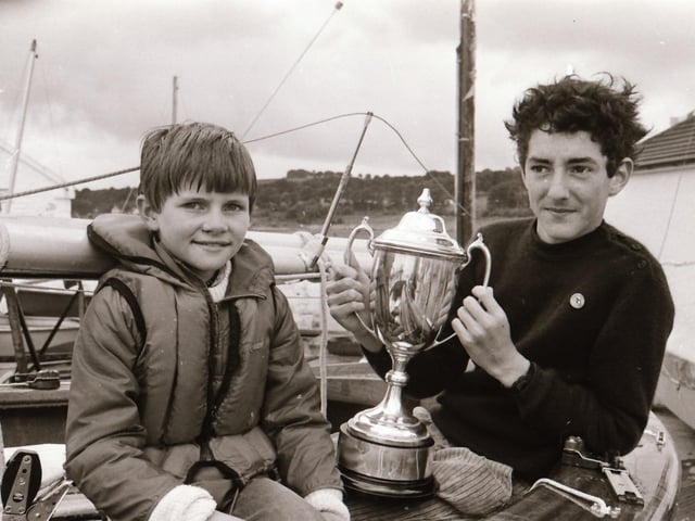 Moville Regatta prize winners.