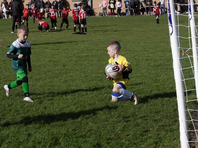 Action from Saturday's 2017s Sean O'Kane Memorial Cup at St. Joseph's Boys School.