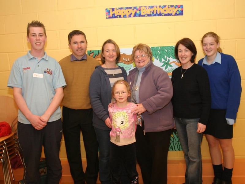 Parties and celebrations back in 2004: Orla Flanagan.
